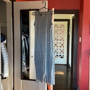 Current Elliott long gray cotton dress